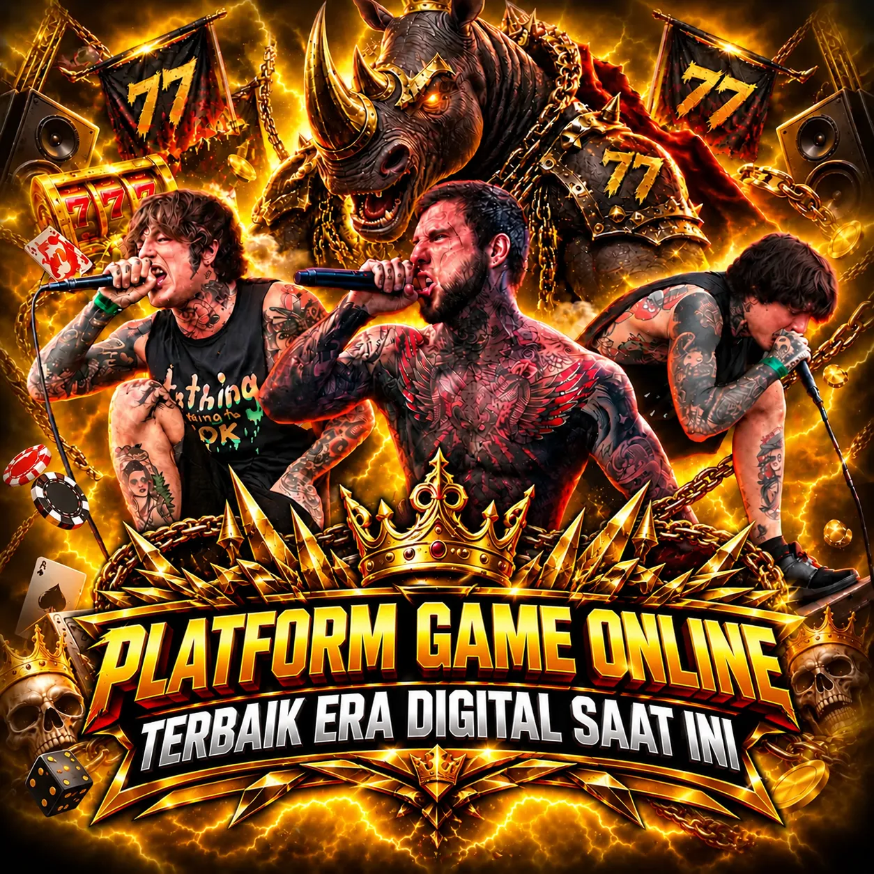 Thumbnail 1 of 3, Poster, KAYA123 - Kenali Fitur Babak Bonus dalam Permainan di Game designed and sold by KAYA123.